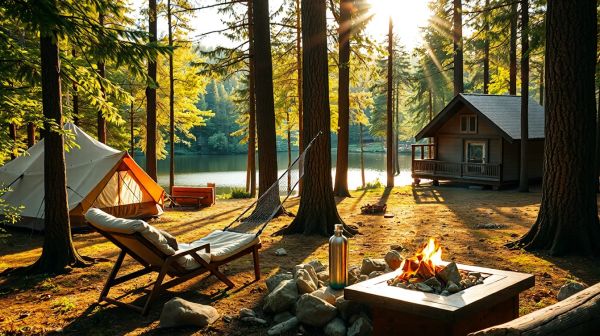Camping de luxe : des vacances inégalées en pleine nature